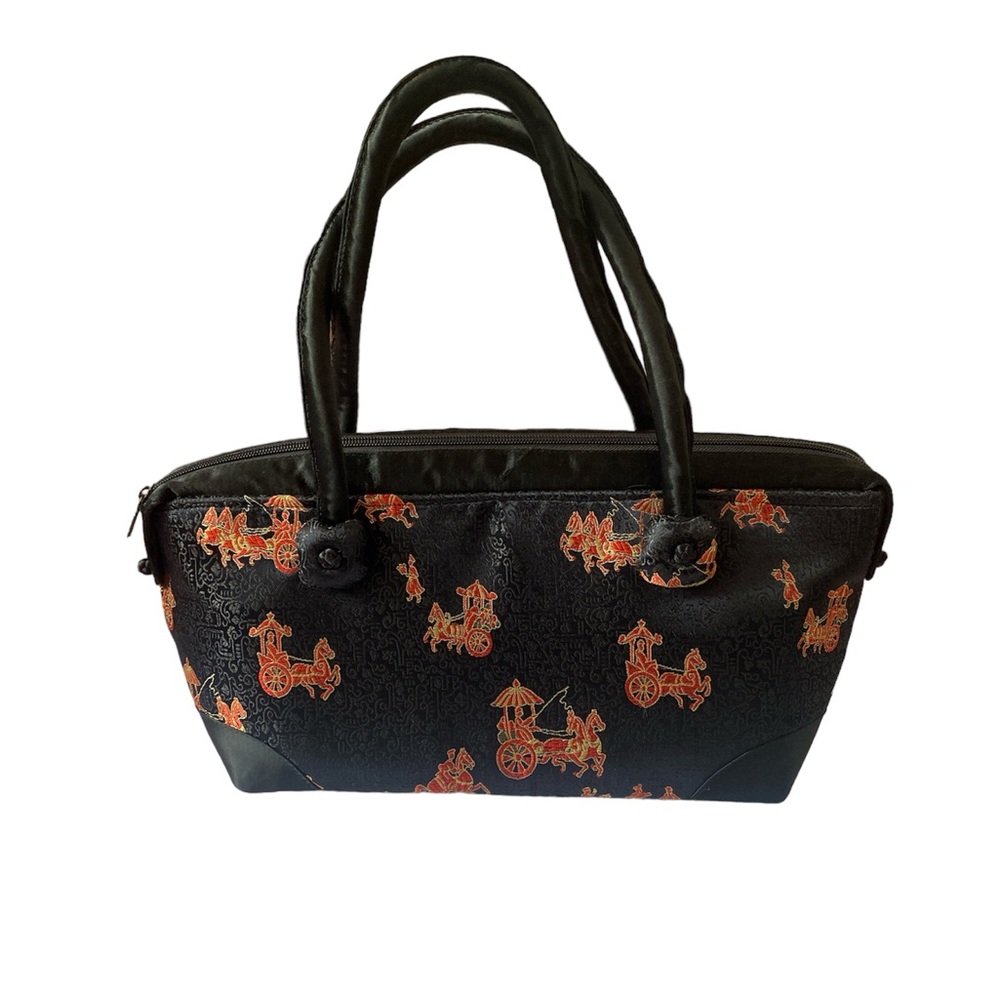 Satin Asian Design Purse